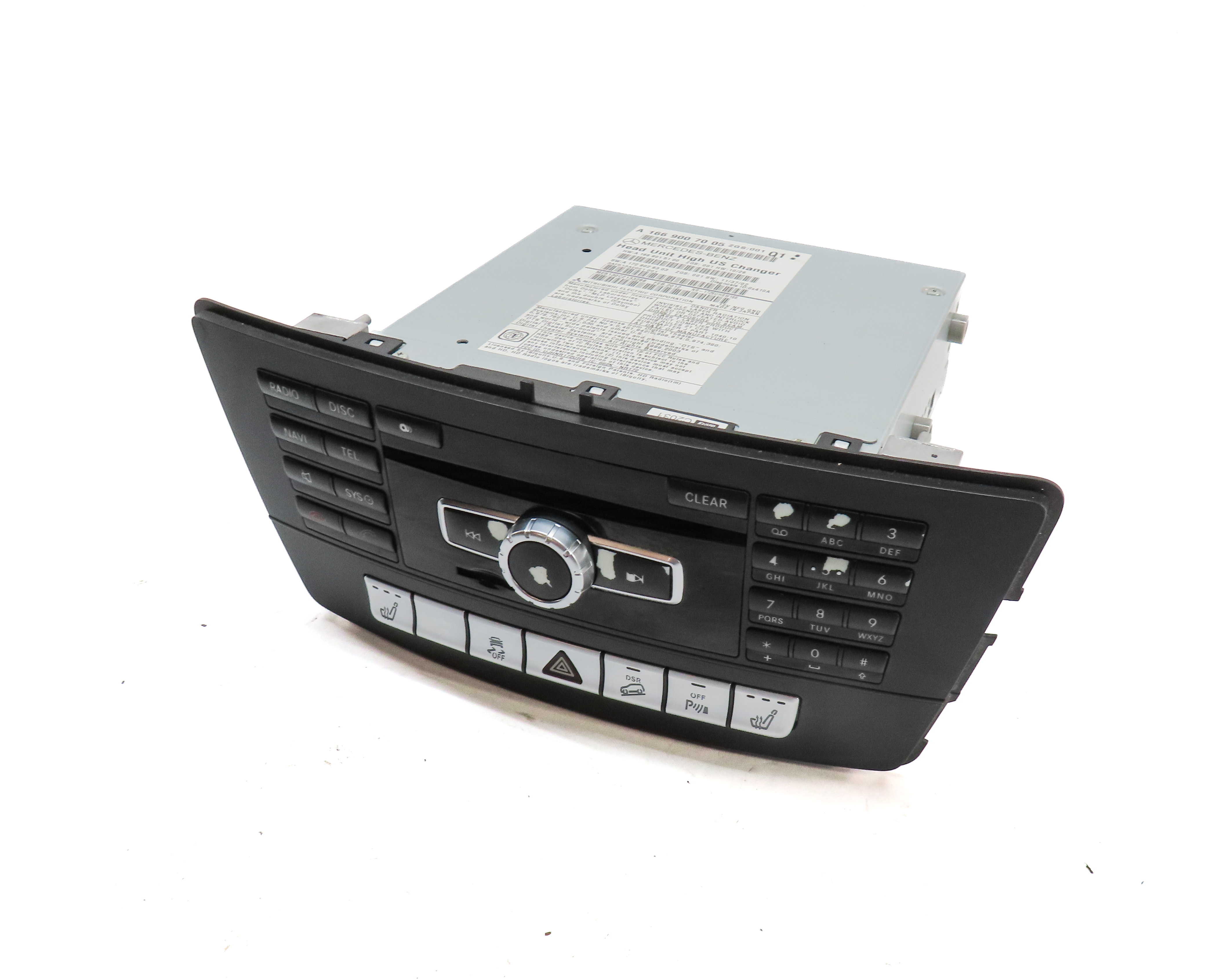 2012 MERCEDES ML350 ML550 ML63 AMG (W166) RADIO STEREO GPS NAVIGATION RECEIVER — exact item pictured